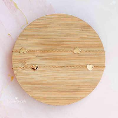 Collar Baño Maxi Corazones