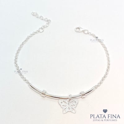 Pulsera Satinada Mariposa1