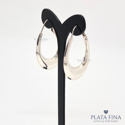 Argollas Plata Ovaladas1