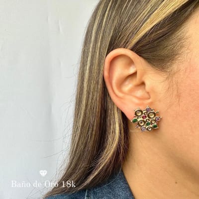 Aros Baño Circonita Colores2