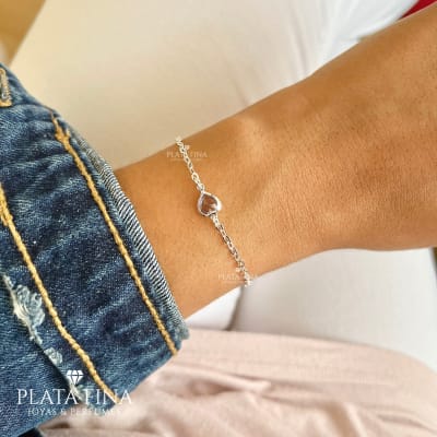 Pulsera Amor Lila1