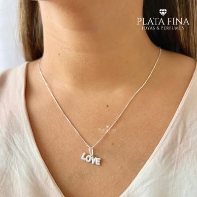 Conjunto De Plata Love1