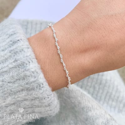 Pulsera Pelotitas Trenzada1