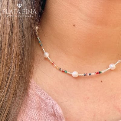 Collar Perlas con Mostacilla1