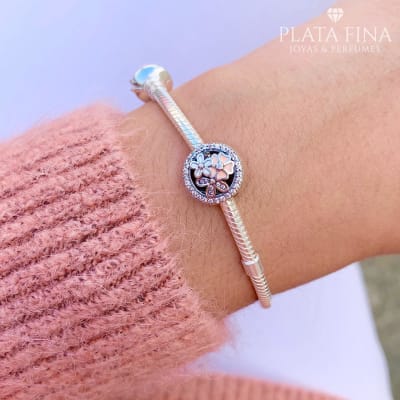 Pulsera Charm Flowers1