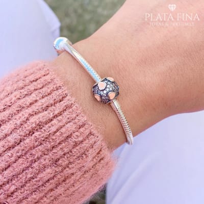 Pulsera Charm Corazones1