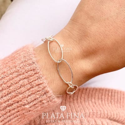 Pulsera Satinada Ovalada1