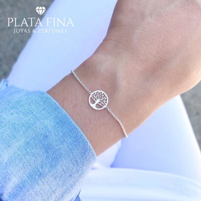 Pulsera Árbol de la Vida Delgada1