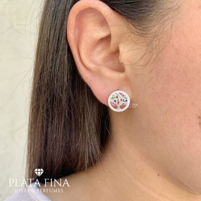 Aros Argollas Micro Circón1