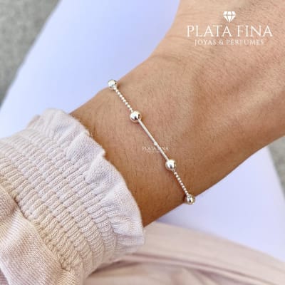 Pulsera Bolitas y Puntos1