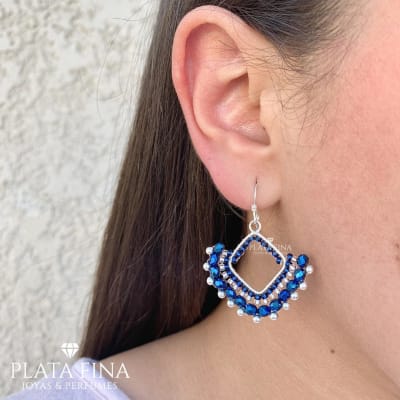 Aros Cristal Azul1