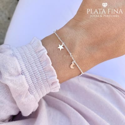Pulsera Estrellas y Luna1