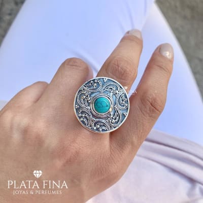 Anillo Piedra Turquesa1
