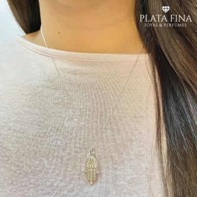 Conjunto Plata Mano de Fátima1