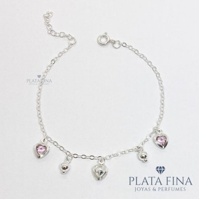 Pulsera Chiches Corazones1