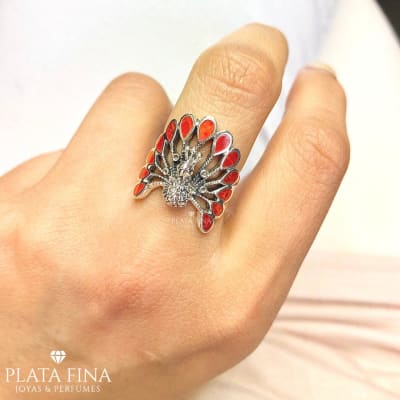 Anillo Pavo Real1