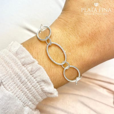 Pulsera Ovalada Satinada2