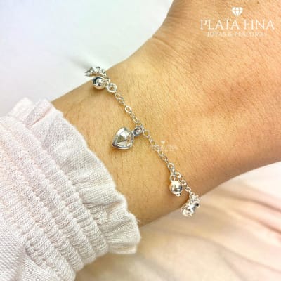 Pulsera Corazón y Chiches2