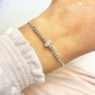 Pulsera Balls y Satinado2