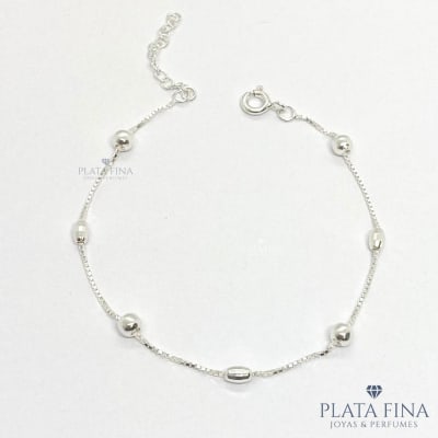Pulsera Bolitas Ovalada2