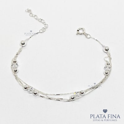 Pulsera Circón Triple2