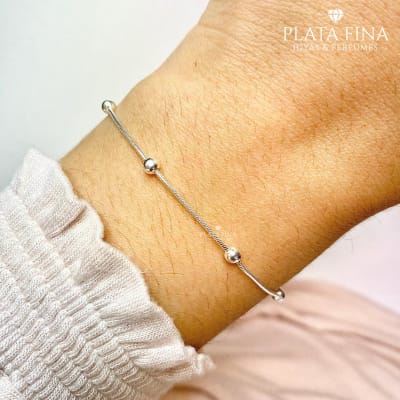 Pulsera Cola Topo Bolitas2
