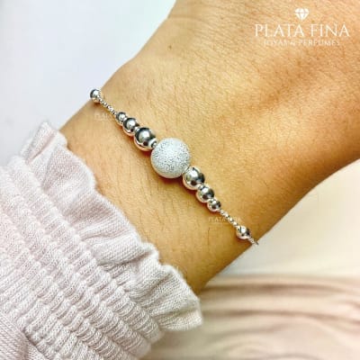 Pulsera Balls Satinada2