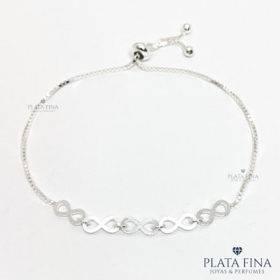 Pulsera Plata Infinito1