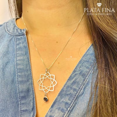 Conjunto Flor de Loto Azul2