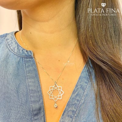 Conjunto Flor de Loto Blanca2