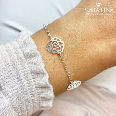 Pulsera Mini Flores2