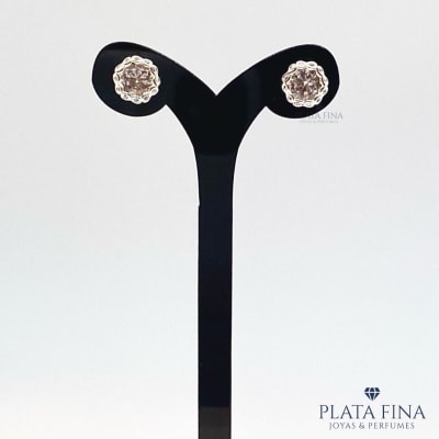 Aros Circón Blanco Infinito2