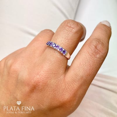 Anillo Plata Cintillo2