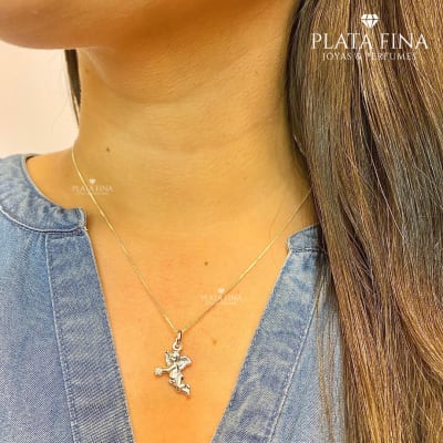 Conjunto Plata Angel1