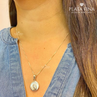 Conjunto Virgen Niña Nácar2