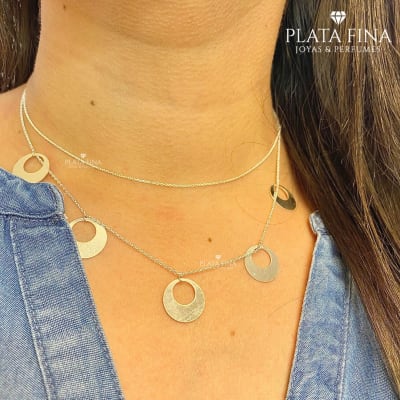 Collar Círculos Calados1