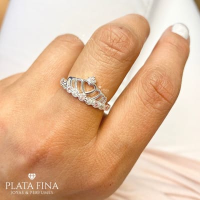 Anillo Plata Corona1