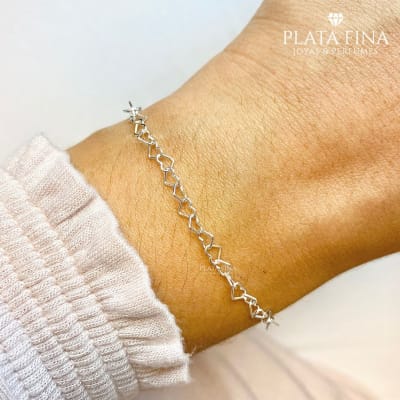 Pulsera Plata Amor1