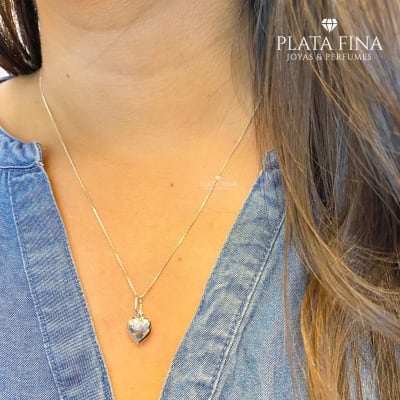 Conjunto Plata Corazón2