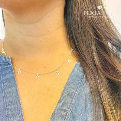 Conjunto Plata Estrellas1