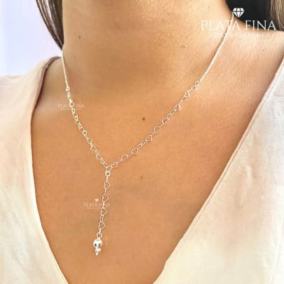 Conjunto Plata Corazones1