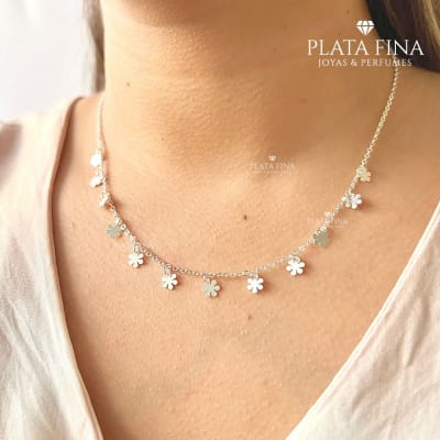 Collar Plata Margaritas2