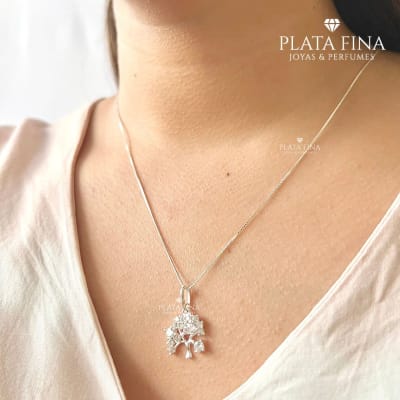 Conjunto Plata Árbol Circón2