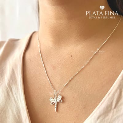 Conjunto Plata Libélula2