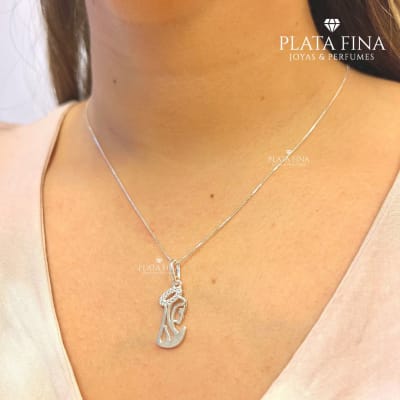 Conjunto Plata Virgen Niña2