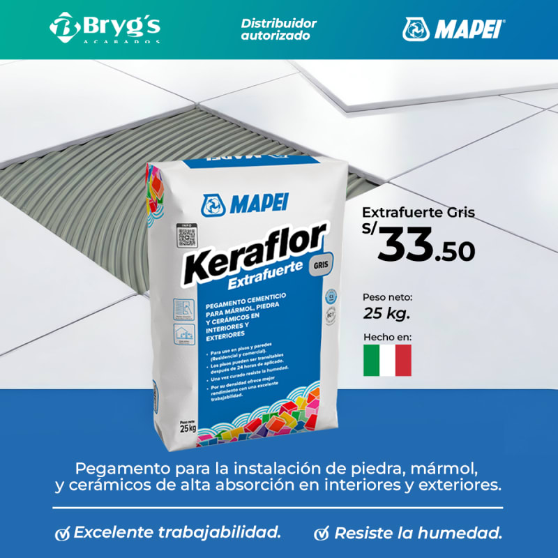 SIKACERAM-203 BLANCO FLEXIBLE IMPERMEABLE X 25 KG