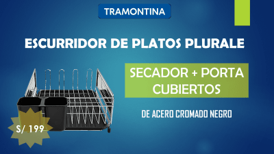 Pronto escurridor tramontina !