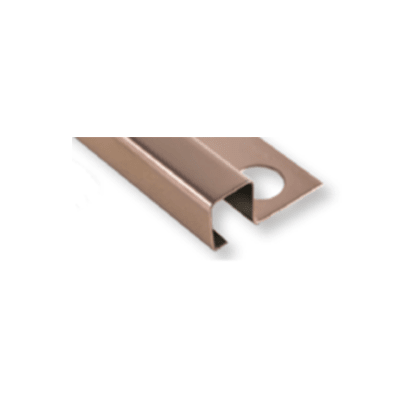 LIST. AC 2.44 M INOX BRONCE B.
