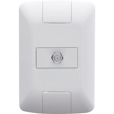 TOMACORRIENTE TV/SAT ARIA BLANCO