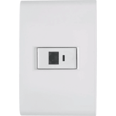 TOMACORRIENTE R145 (CAT 6) BLANCO